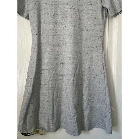 American Apparel Midi Short Sleeve Gray Dress Women Large - Picture 5 of 7